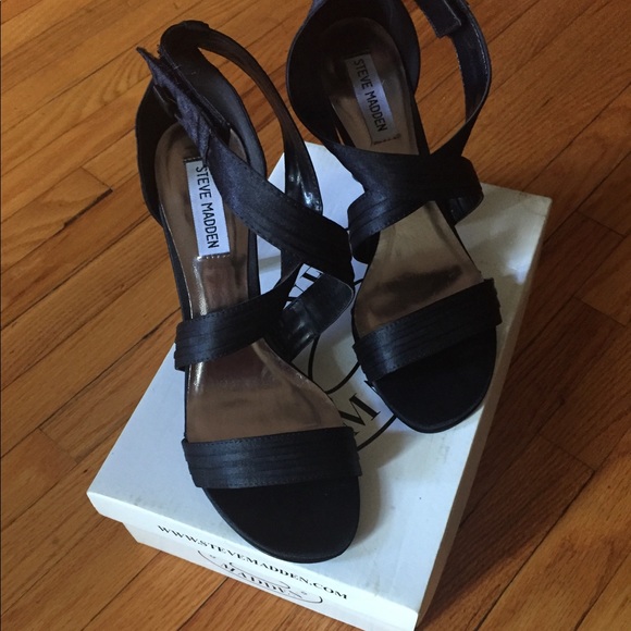 Steve Madden Strappy Heels Sz 8.5 - Picture 3 of 8